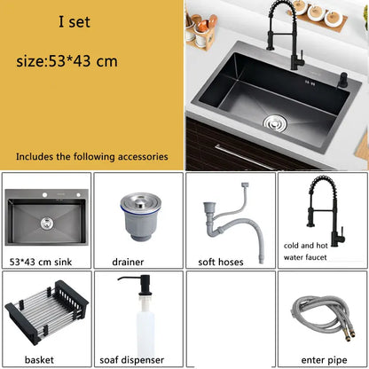 Small Sink Above Counter Or Udermount Vegetable Washing