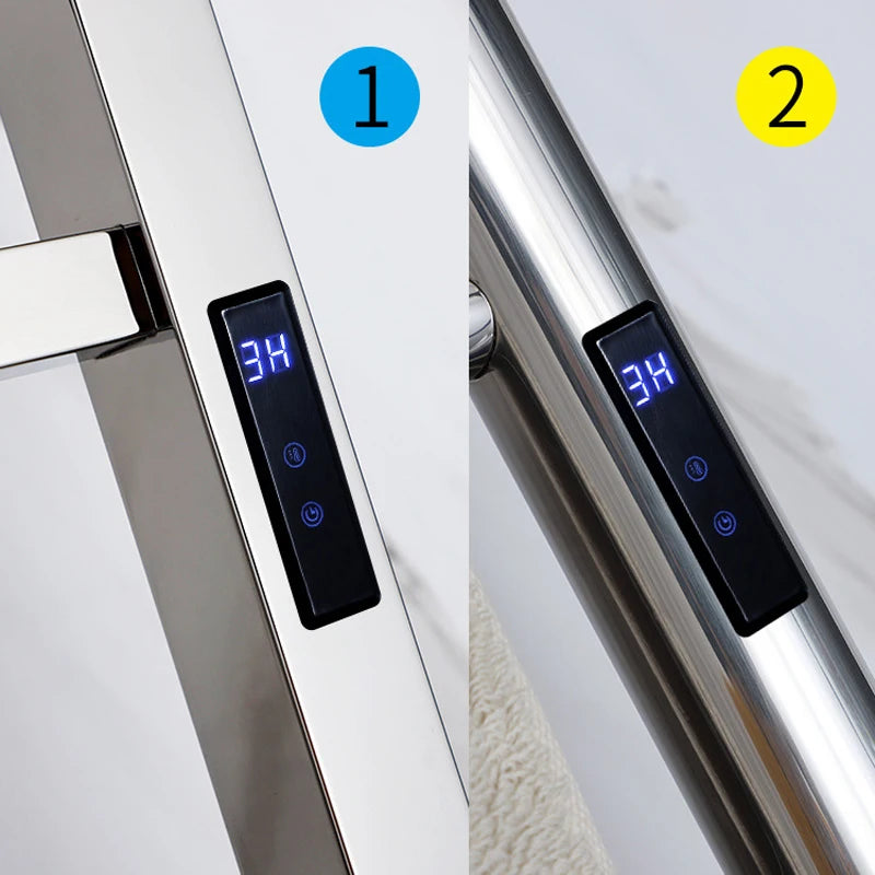 Electric Towel Rack 304 Stainless Steel Temperature&Time Control