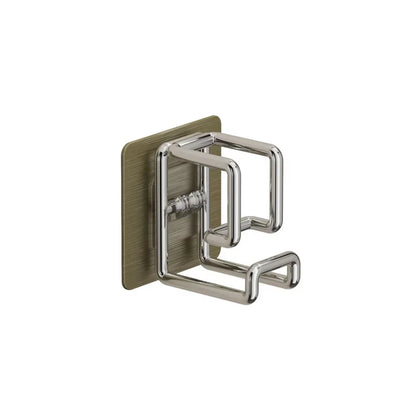 1/2pcs Stainless Steel Washbasin Hook Punch-Free Bathroom Rack