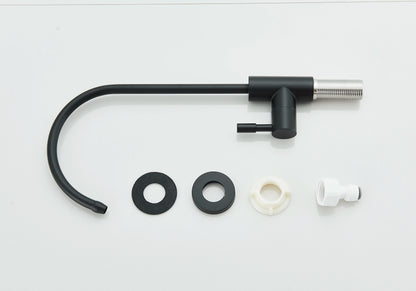 304 Stainless Steel Black/Brushed Nickel Sink Waterfall Faucet