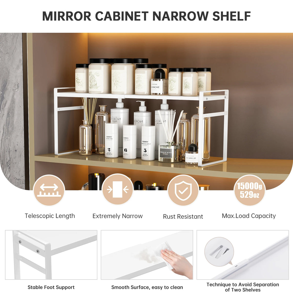 Bathroom Mirror Cabinet Storage Box Bathroom Cabinet Partition
