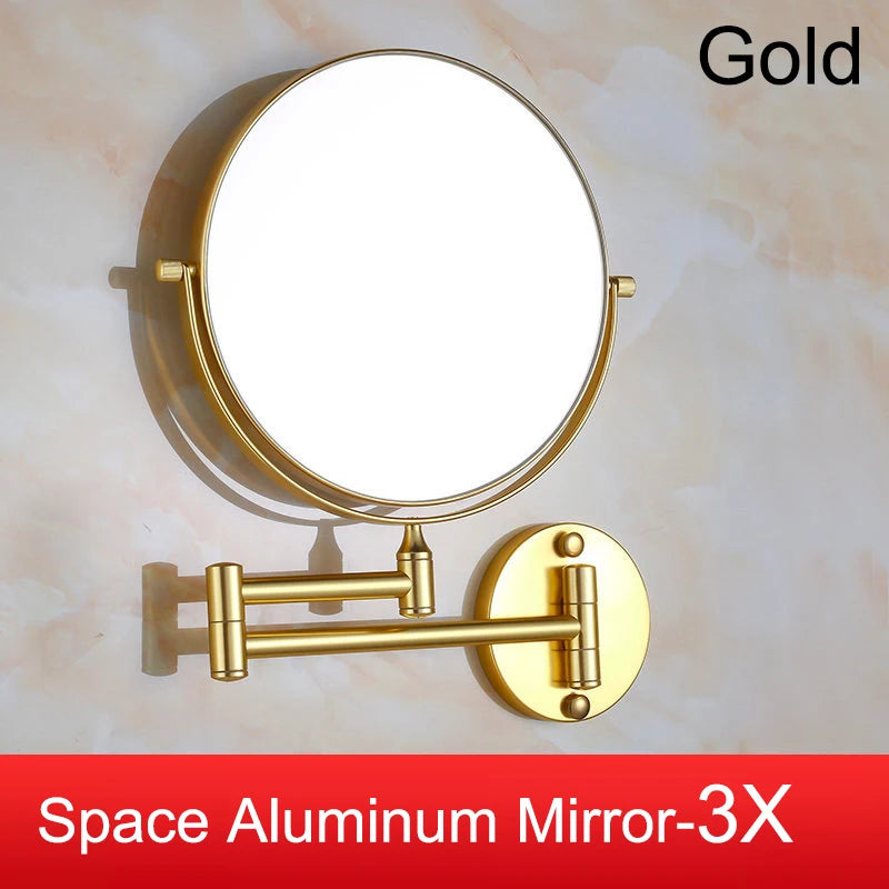 Rose Gold Square Led Bathroom Mirror Wall Mounted