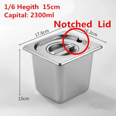 Square Basin Rectangle Tray Basin Lid Gn Pan