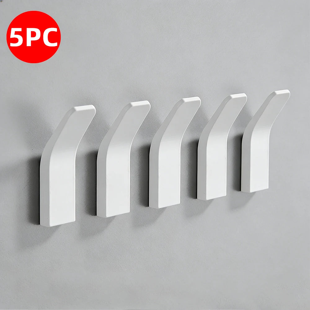 Black Matte Wall Hook Hanging Coat Rack Clothes
