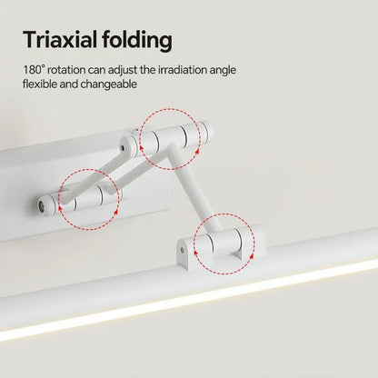 Modern Led Wall Lamp Bathroom Mirror Lamp Retractable