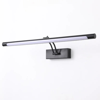 Modern Led Mirror Light Minimalist Black Metal Adjustable