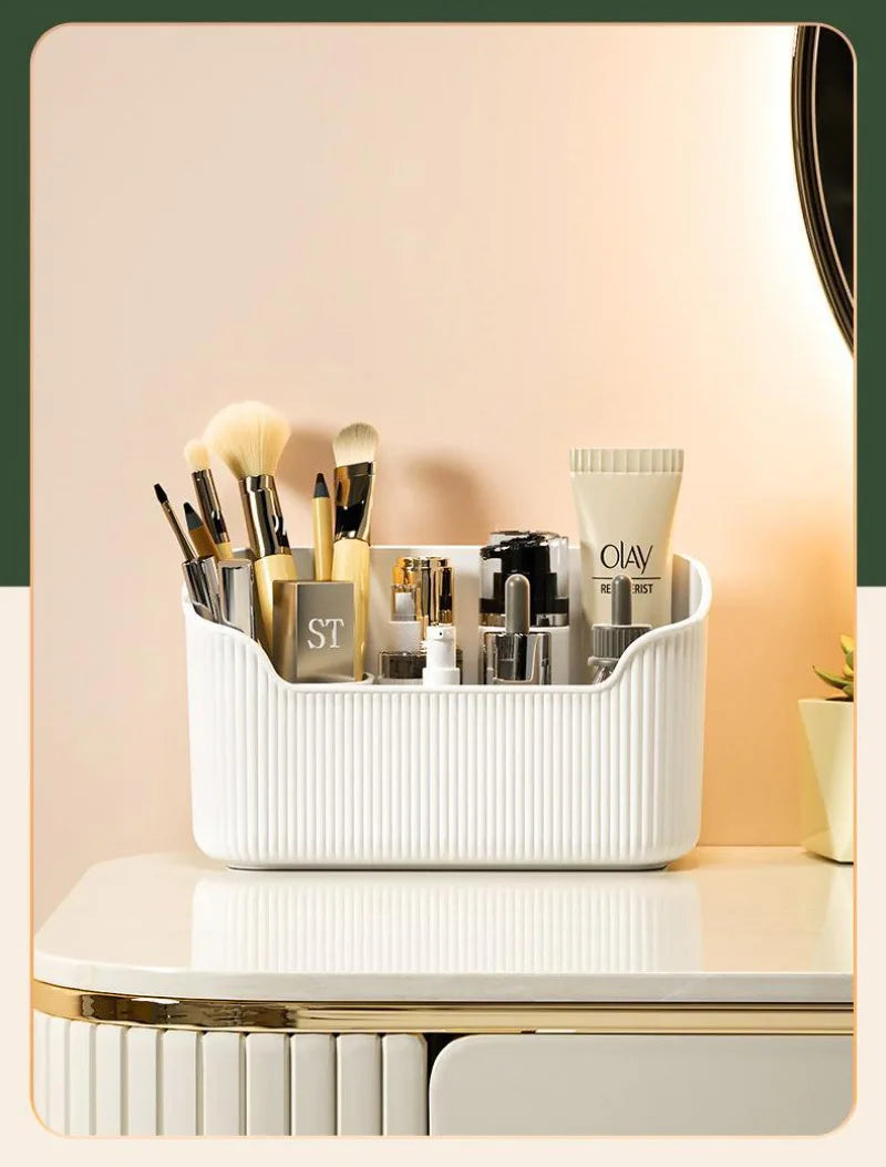 Large Capacity Cosmetic Storage Box Makeup Organizer Bathroom