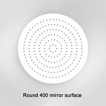 Relextime Luxury Ceiling Rain Shower Head Modern Hidden