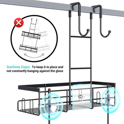 Shower Caddy Adhesive No Drill Bathroom Shower Organizers