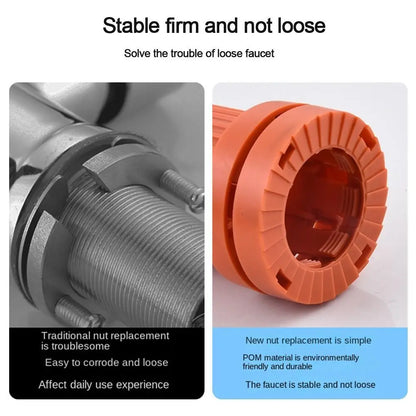 Faucet Fixed Base Wash Basin Fixation Foot Nut