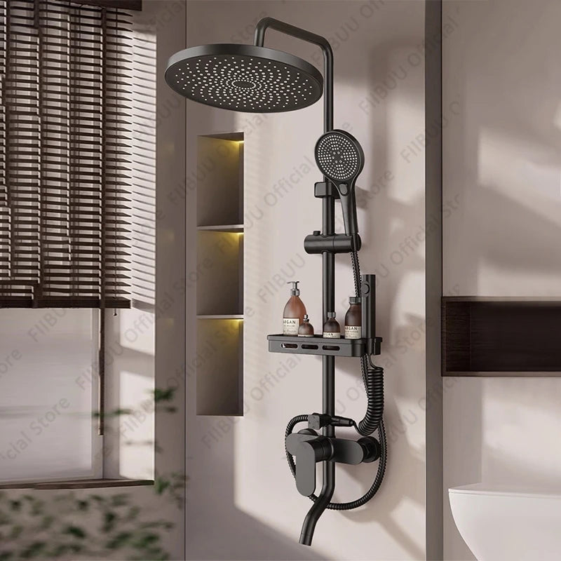 Pressure Water Massage Shower Water Saving Shower System