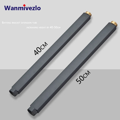 4-Function Wall Mounted Shower Faucet Rainwater Bathtub Shower