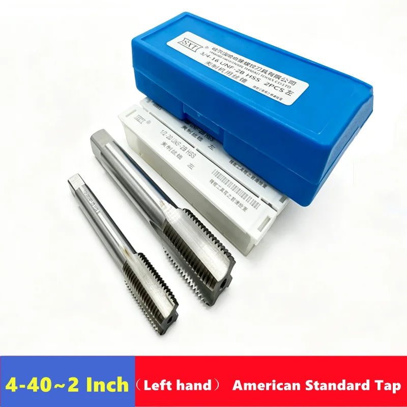 Hss Left Hand American Straight Groove Tap Un/Nc/Unf/Uns/Unef