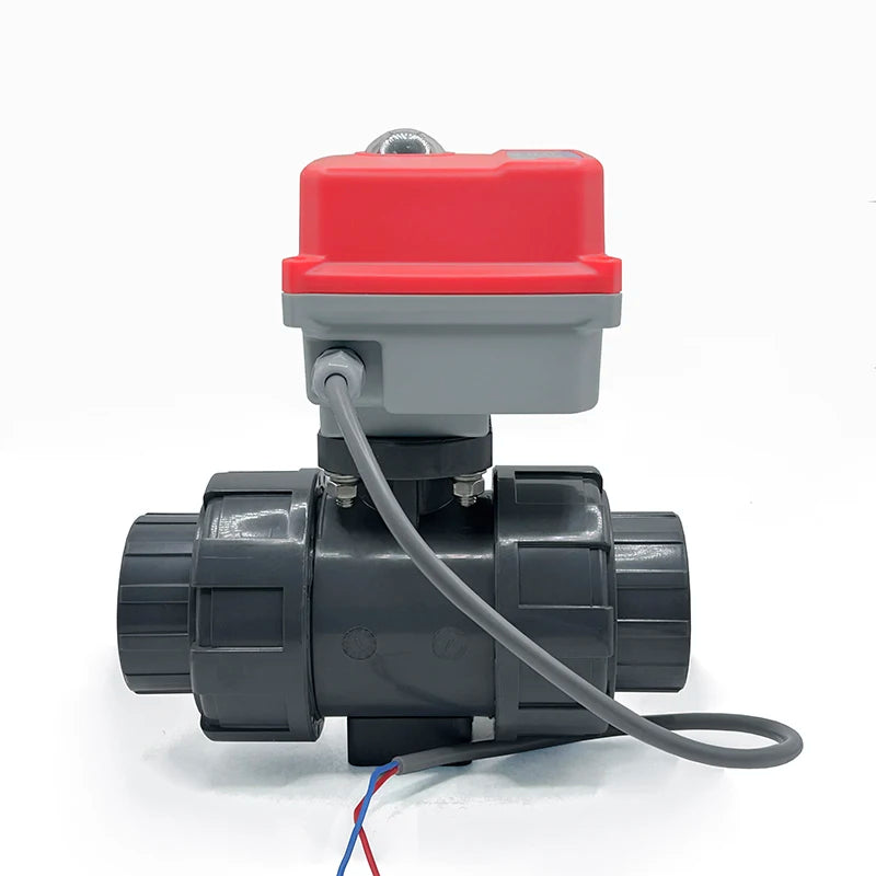 1/2 3/4 Upvc Electric Ball Valve 220v 2-Way