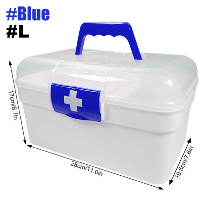 1pcs 2-Tier Medicine Organizer - Medicine Cabinet Handle