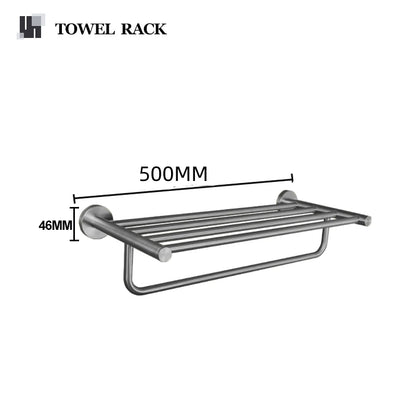 Gray Bathroom Hardware Cup Rack Towel Rack Toilet