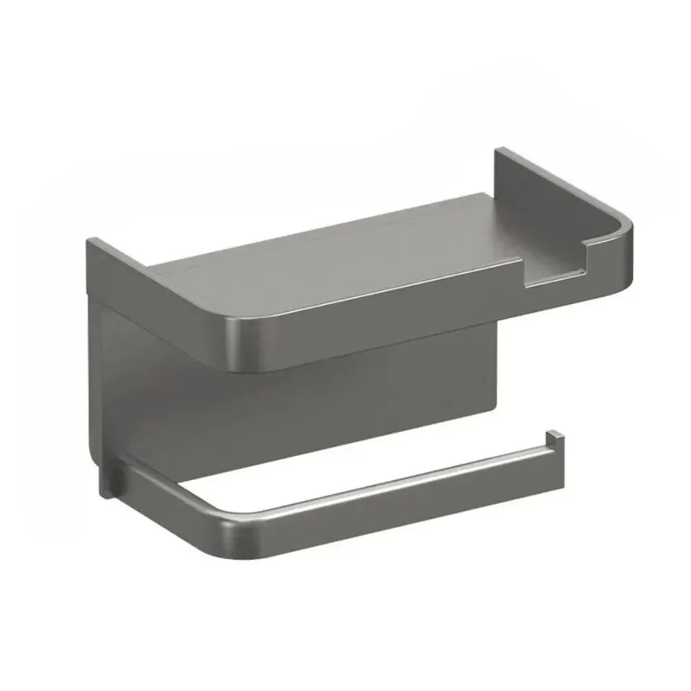 Toilet Paper Holder Plastic Storage Rack Towel Rack