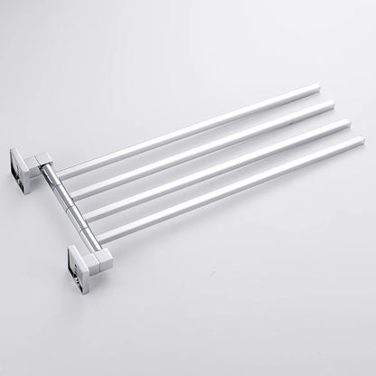 Towel Holder Stainless Steel Swing Arms Towel Rail