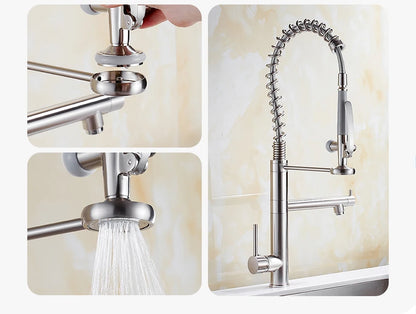 Faucet Chrome Brass Tall Faucet Mixer Sink Faucet