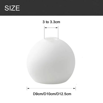 Soft White D9cm D10cm D12 5cm E14 Glass