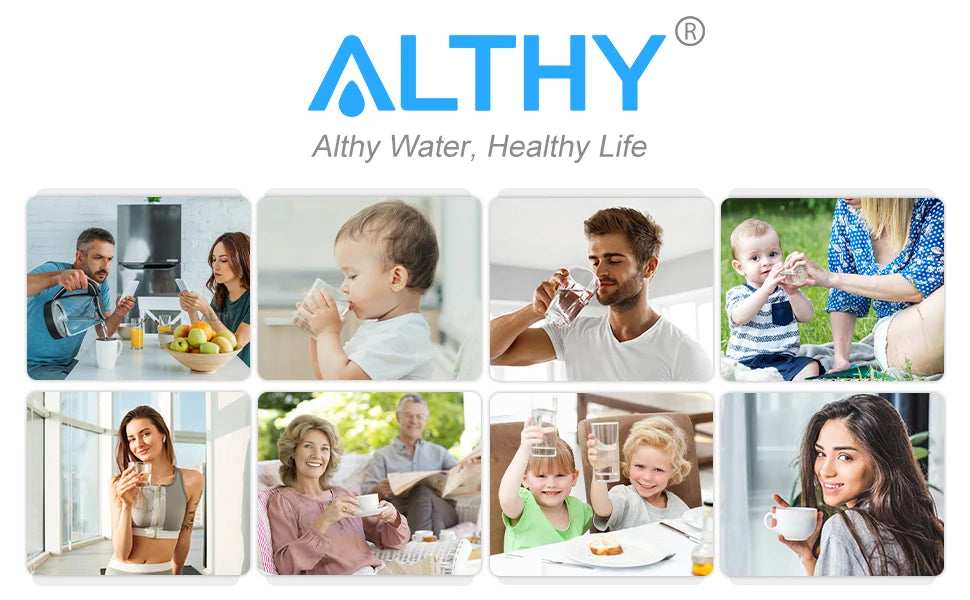 Althy Under Sink Drinking Water Filter Purifier -Nsf/Ansi
