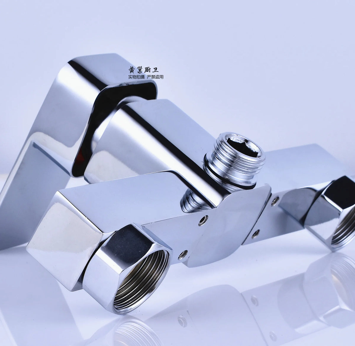 Brass Shower Faucet Mixer Valve Shower Head Hidden