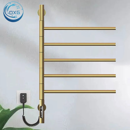Oxg Electric Heated Towel Rack Bathroom Towel Dryer