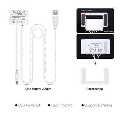 Makeup Mirror Backlight Lighting Cob 5v Usb Led