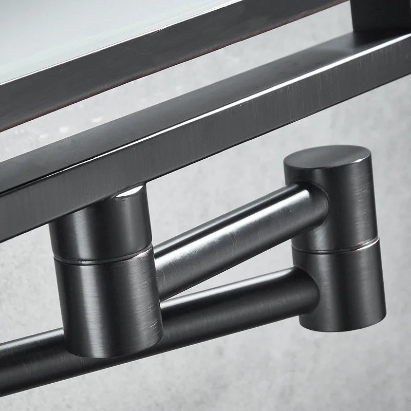 Led Bathroom Mirror 3x Magnifying Dual Arm Extendable