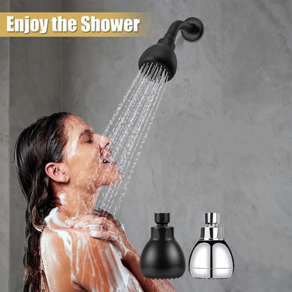 Silicone Nozzles Shower Heads Powerful Water Flow Matte