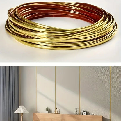 1pc 3meters Self Adhesive Peel Stick Metallic Mirror
