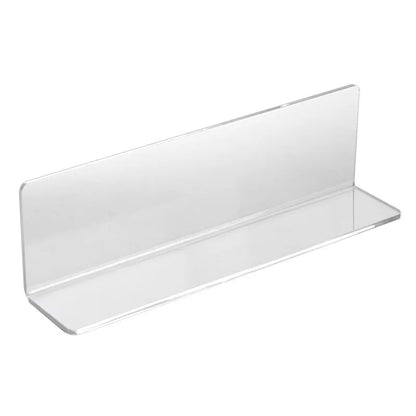 Acrylic L-Shaped Bathroom Mirror Cabinet Baffle - Gap