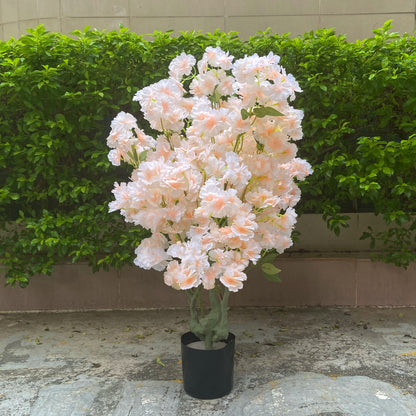 Decoration Artificial Cherry Tree Bonsai Wedding Indoor Living