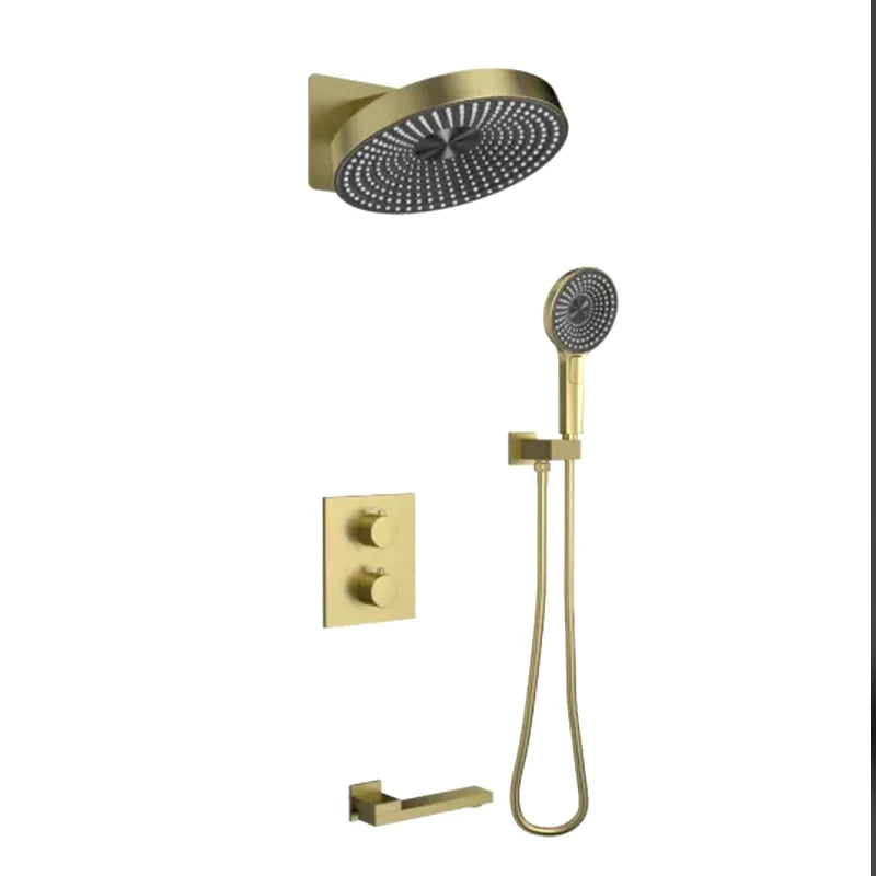 Vgx Concealed Thermostatic Shower System Temperature Digital