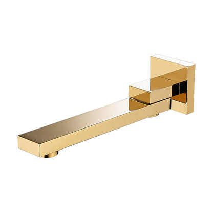 Becola Wall Mounted Faucet Spout Square Round Brass