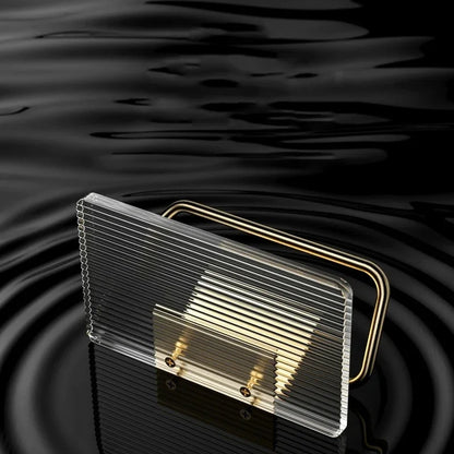 Luxury Gold Toilet Paper Holder Shelf No Punching