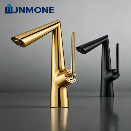 Solid Brass Basin Faucet Deck Mounted Bathroom Faucet