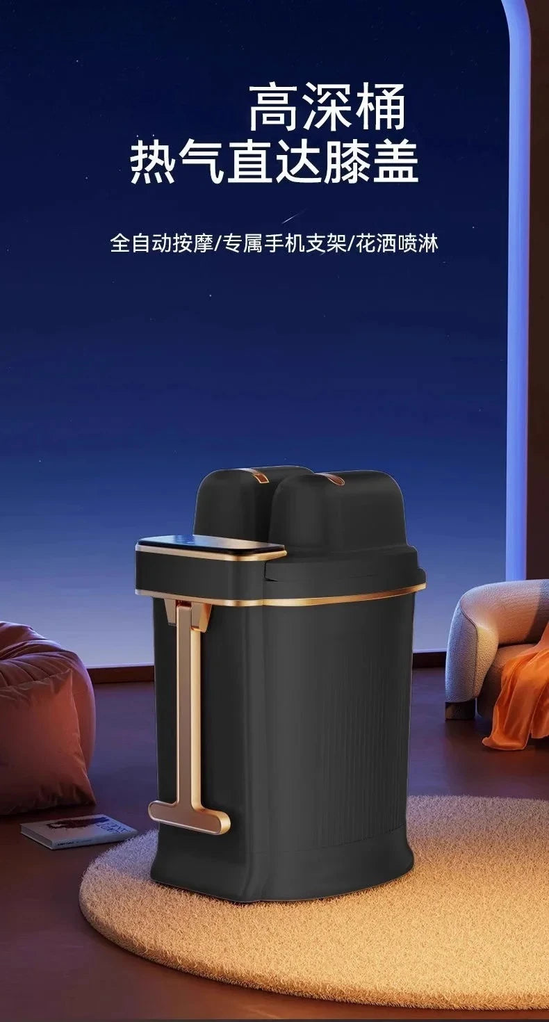 Foot Soaking Bucket Electric Massager Foot Wash Basin