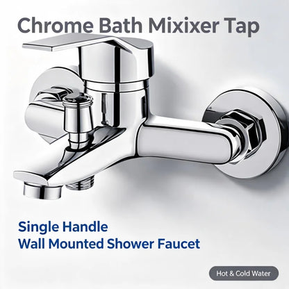 Zinc Alloy Shower Faucet Mixer Tap 3-Way Cold