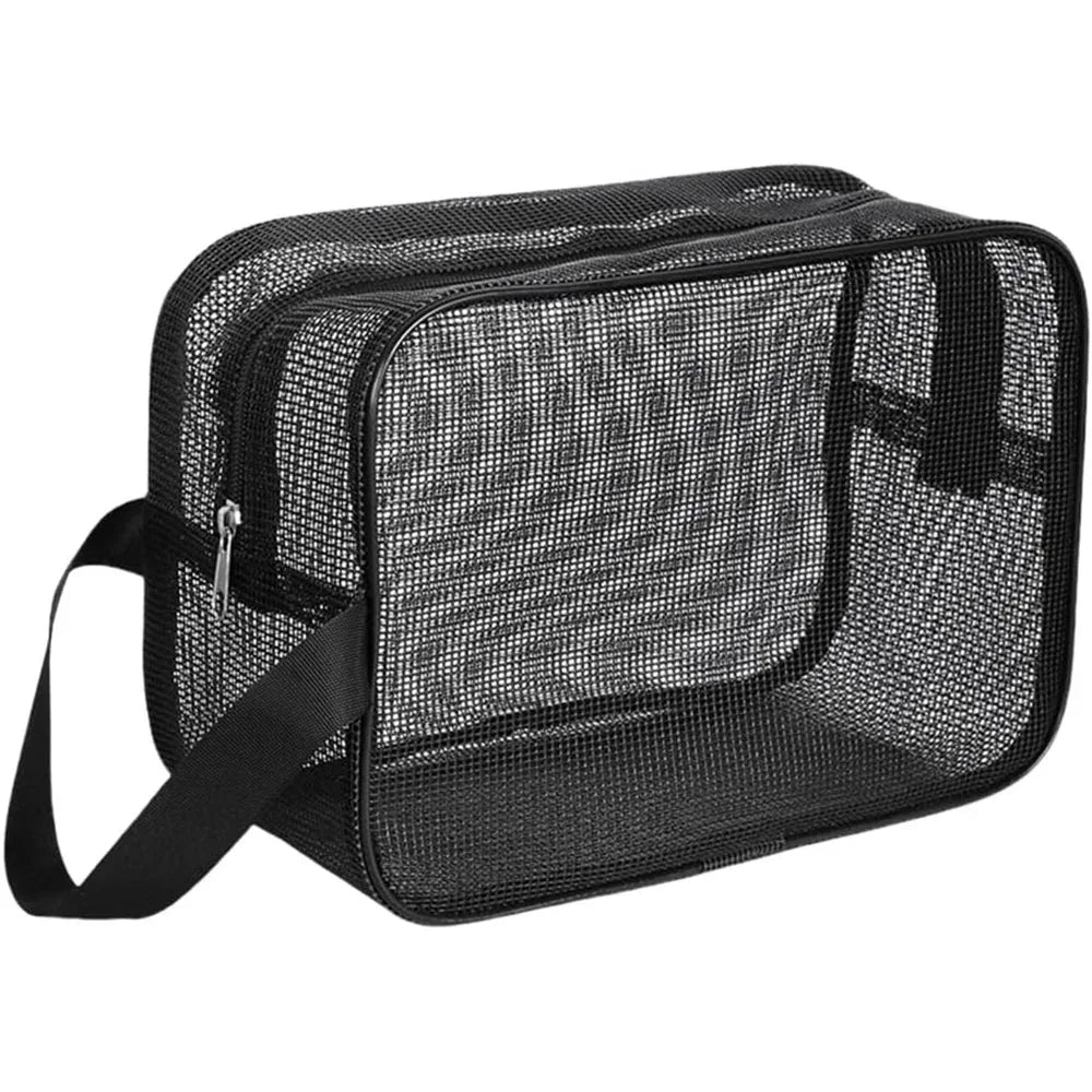 Mesh Shower Caddy Tote Large Capacity Toiletry Organizer