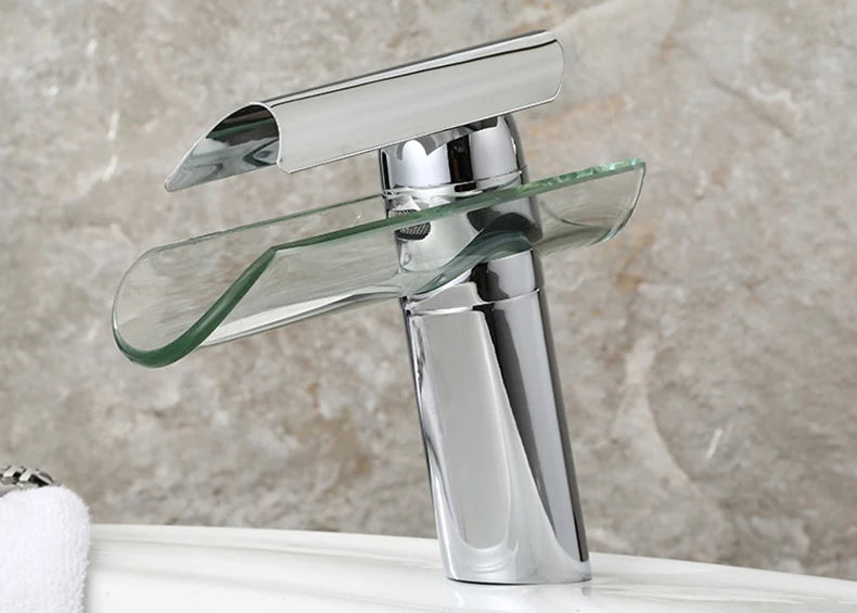 Bathroom Basin Faucet Glass Sink Faucet Torneira Cold