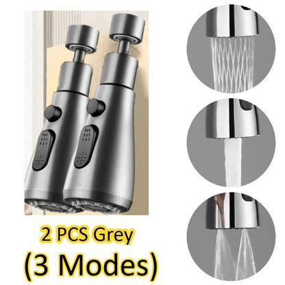 Multi-Functional Sink Faucet Spray Nozzle Head Tap In