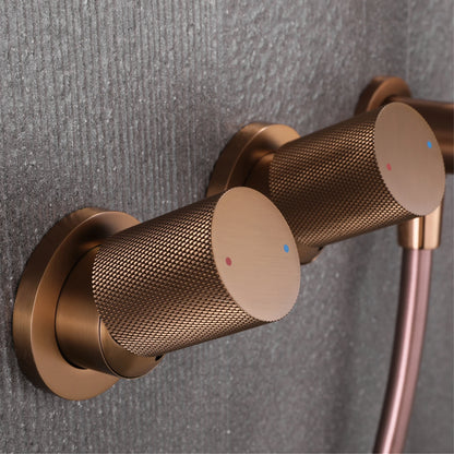 Minimalist Bathroom Ceiling Mount Shower System Rain Shower