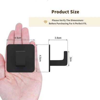 1-4pcs Strong Adhesive Wall Hook Sticker Hanging Coat
