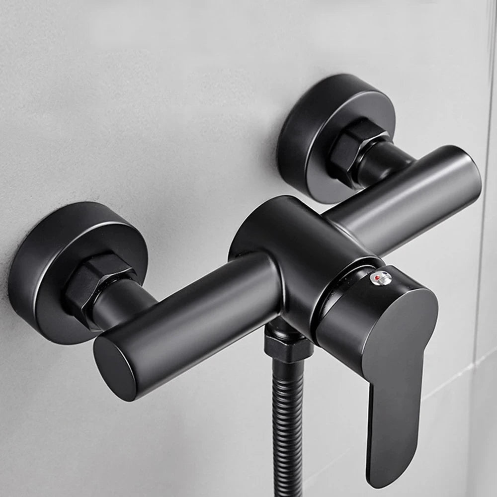 304 Stainless Steel Bathroom Shower Faucet Wall Mounted