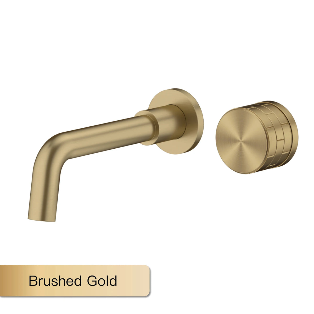 Aitana Luxury Brass Brushed Nickel Bathroom Faucet Simple