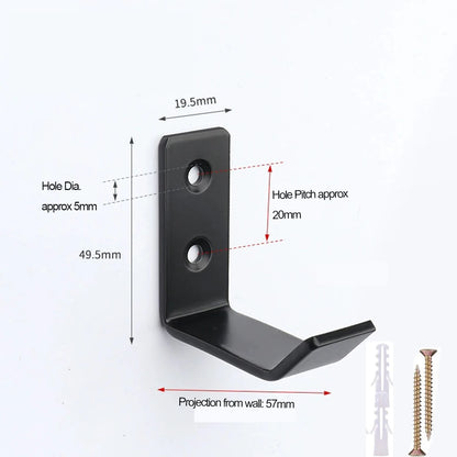 Heavy Duty Metal Hooks Wall Mount Hangers Multipurpose