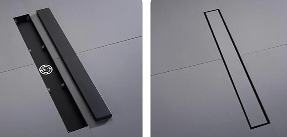 600 To 1000mm Black/Gold/Gunmetal Gray Long Strip Floor