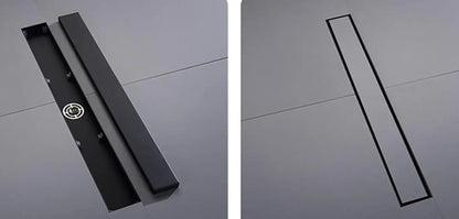 600 To 1000mm Black/Gold/Gunmetal Gray Long Strip Floor