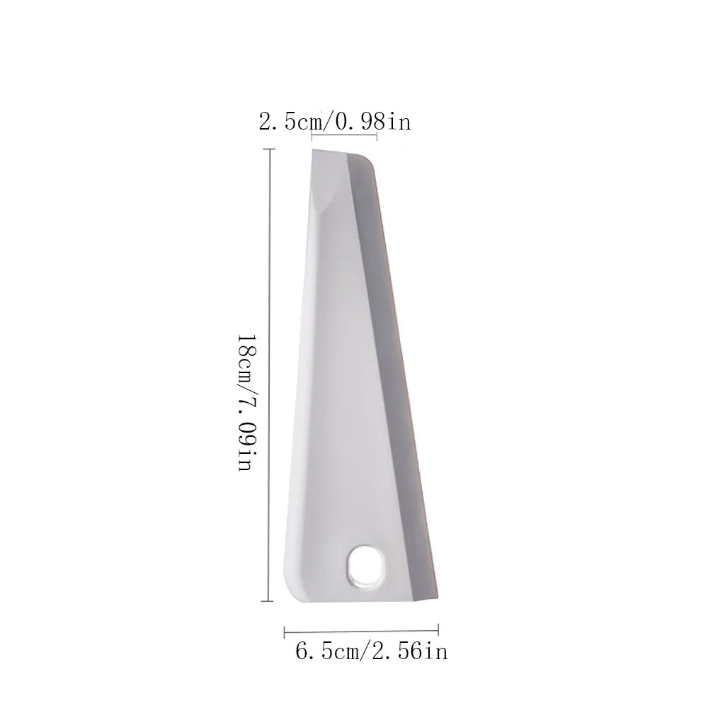 Piece/2 Squeegee Handheld Glass Wiper Bathroom Mirror Scraper
